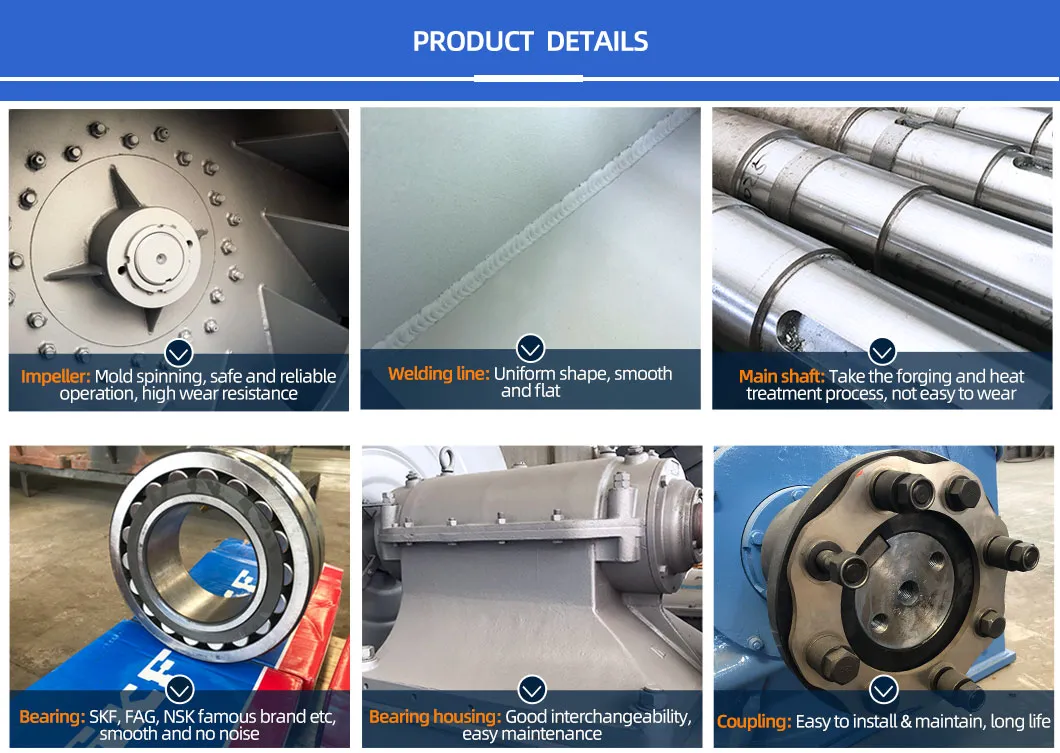 5-12 серии электрическая дуговая печь очистка выхлопных газов центробежный вентилятор индуцированный вентилятор 1
