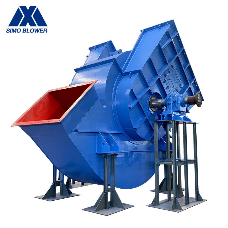 HG785 Alloyed Steel Cement Centrifugal Fan Double Suction Ventilation