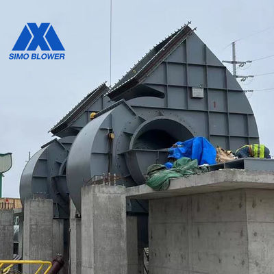 Высокоскоростная большая сверхмощная центробежная сталь углерода вентиляторов